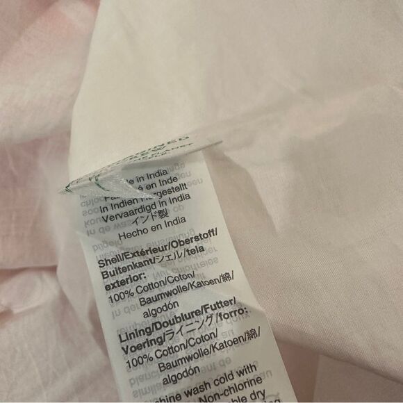 J Crew Sleeveless tiered popover dress in mixed stripe - Picture 7 of 10